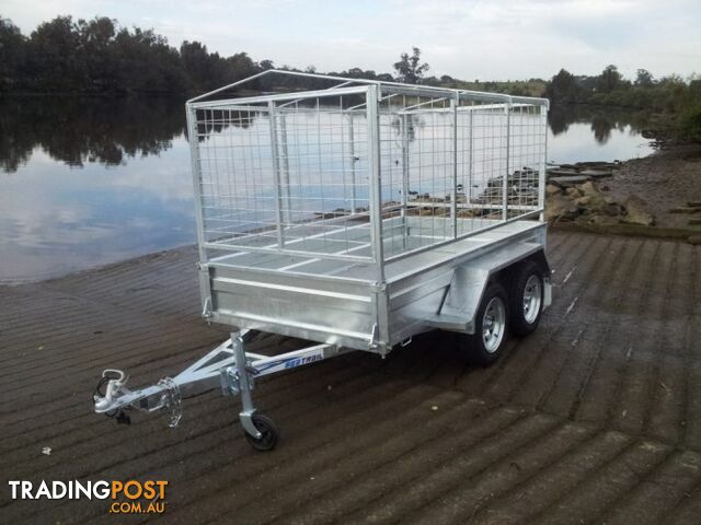 Seatrail 8x4 Box Trailer (tandem) UNBRAKED