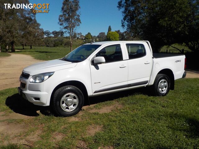 2012 HOLDEN COLORADO LX RG CAB CHASSIS