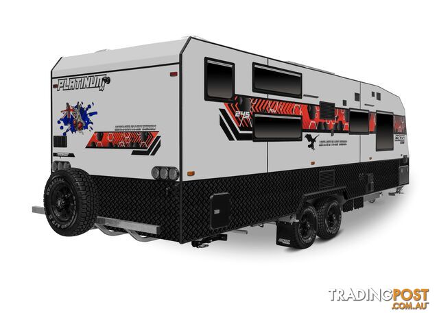 PLATINUM 24â5FT ULTIMATE FAMILY DESIGN (QUAD BUNKS) â 2/6 BUNKS - photo 3 of 14