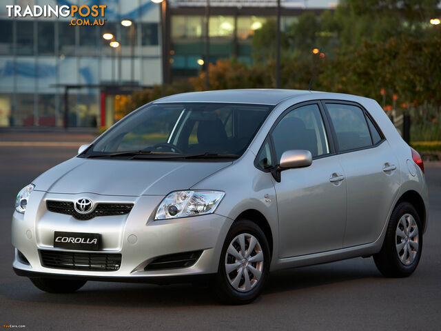 2009 Toyota Corolla Corolla UNSPECIFIED Hatchback Automatic