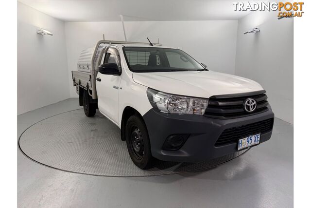 2018 Toyota Hilux Workmate TGN121R Rear Wheel Drive