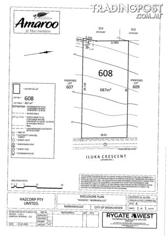 Lot 608 Iluka Crescent NARRAWALLEE NSW 2539