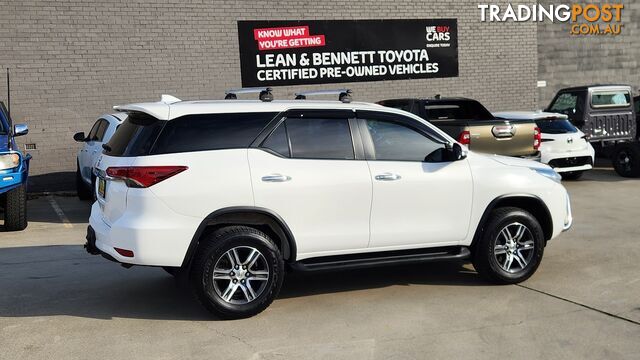 2017 TOYOTA FORTUNER GXL 2.8L T DIESEL AUTOMATIC WAGON  