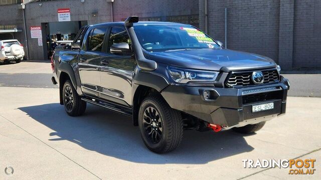 2022 TOYOTA HILUX 4X4 RUGGED X 2.8L T DIESEL AUTOMATIC DOUBLE CAB  
