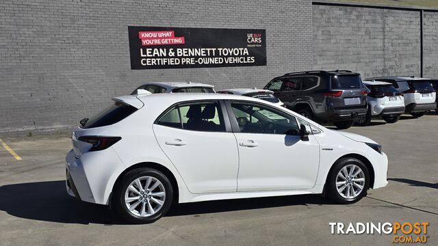 2023 TOYOTA COROLLA HATCH HYBRID ASCENT SPORT 1.8L AUTO CVT 5 DOOR 5 DOOR HATCH