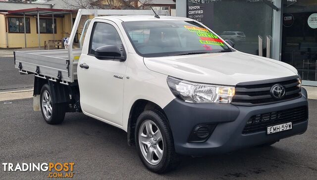 2021 TOYOTA HILUX 4X2 WORKMATE 2 7L PETROL MANUAL SINGLE CAB C C