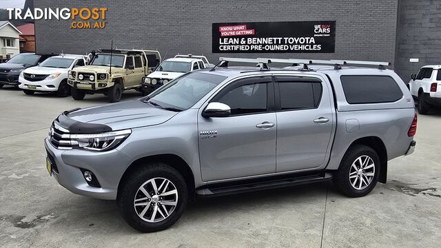 2017 TOYOTA HILUX 4X4 SR5 2.8L T DIESEL AUTOMATIC DOUBLE CAB  