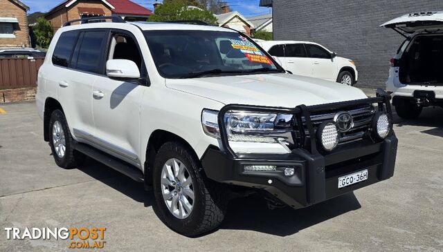 2018 TOYOTA LANDCRUISER WAGON SAHARA 4.5L T DIESEL AUTOMATIC WAGON