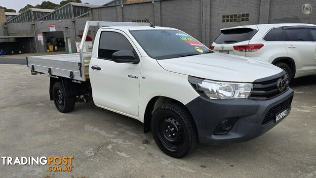 2021 TOYOTA HILUX 4X2 WORKMATE 2.7L PETROL MANUAL SINGLE CAB C/C  