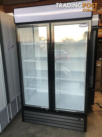 ATOSA P1000WB-A DOUBLE DOOR DRINKS FRIDGE